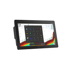 Simrad NSO 4-16 NEON OS, 16-inch Glass-bridge multi-function display. Qualcomm 8-core processor. Full HD touchscreen. Gigabit Ethernet, WIFI, Video In and Out. Next-generation C-MAP DISCOVER X chart included — 3