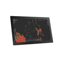 Simrad NSO 4-22. NEON OS, 22-inch Glass-bridge multi-function display. Qualcomm 8-core processor. Full HD touchscreen. Gigabit Ethernet, WIFI, Video In and Out. Next-generation C-MAP DISCOVER X chart included — 6
