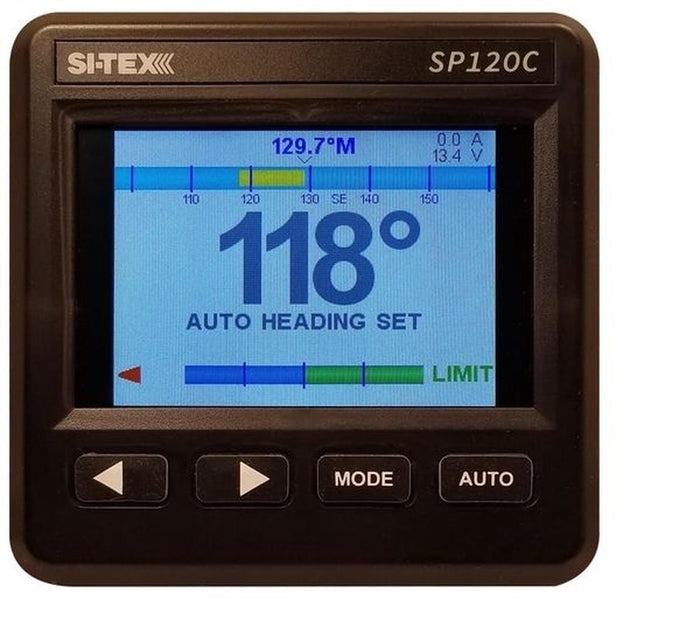 Sitex SP120C Color Autopilot Rudder Feedback 9ci 12v Pump — 1