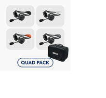 Sena Natutitalk Bosun Yachting Mesh Intercom Headset Quad Pack with Charging Case — 2