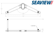 Seaview SP1-MODV2 Spreader Kit For Mounts Ending In M1 — 3