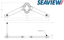Seaview SP2MODV2 Spreader Kit For Mounts Ending in M2 — 3