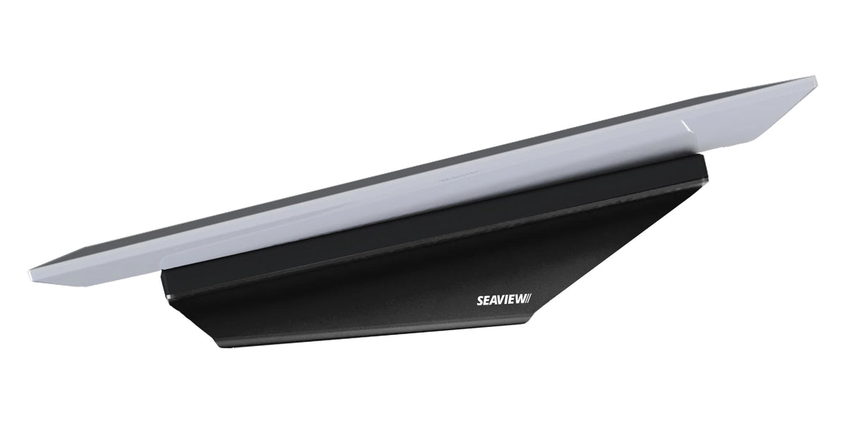 Seaview SRM300WB8BLK Mount Black Starlink Performance G3 with 8 deg Angled Wedge Base — 1