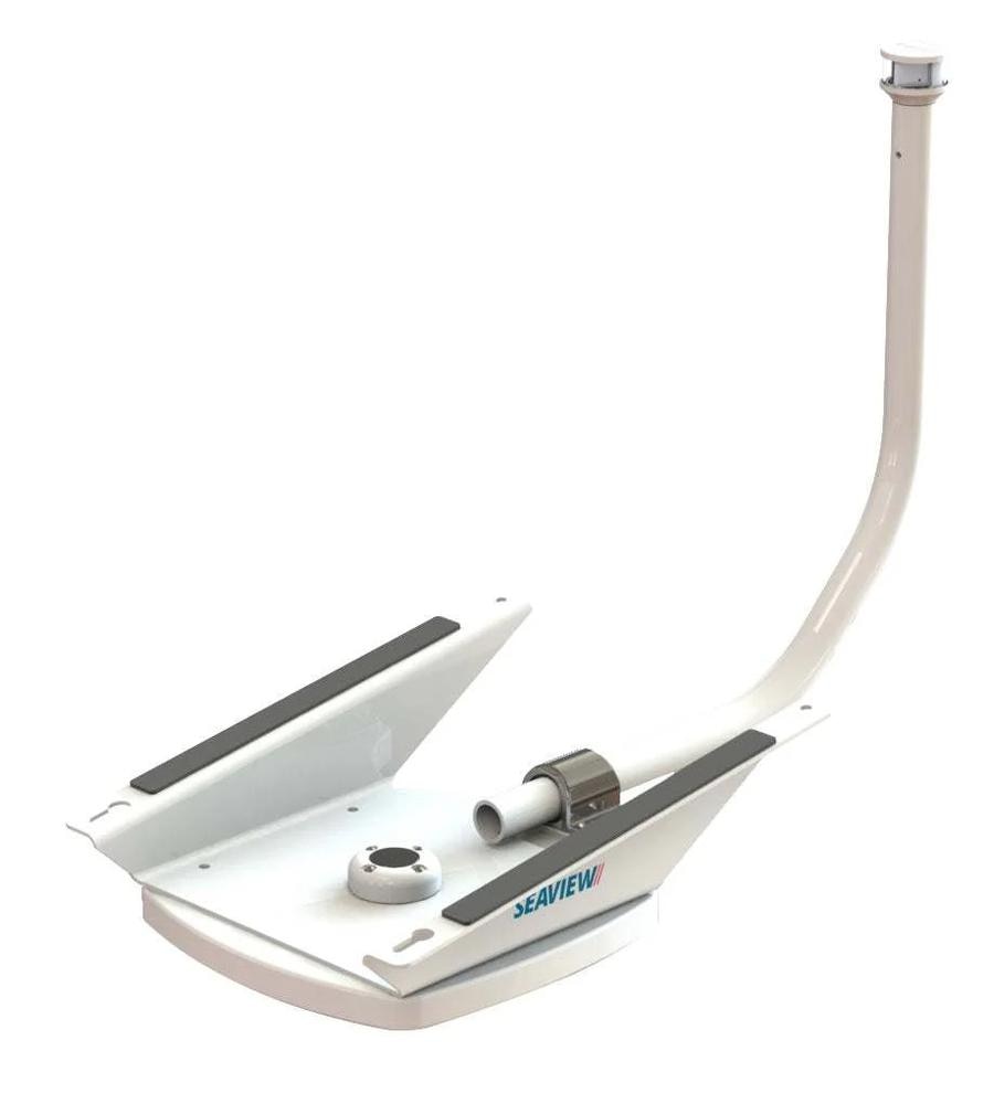 Seaview SVSLWBLEDC5 Wedge Base For Starlink - White With LED Light — 1