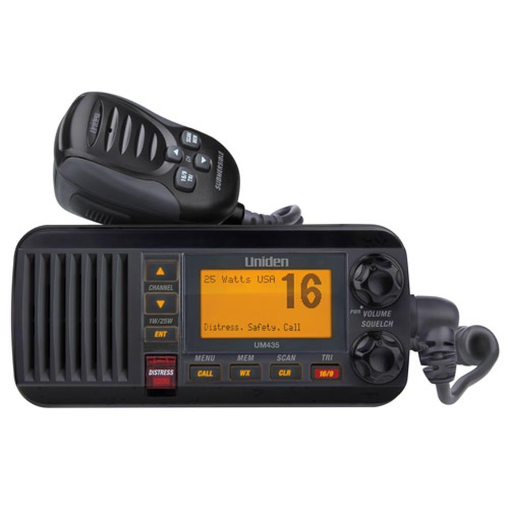 Uniden UM435BK Black VHF Class D DSC 25 Watt — 1