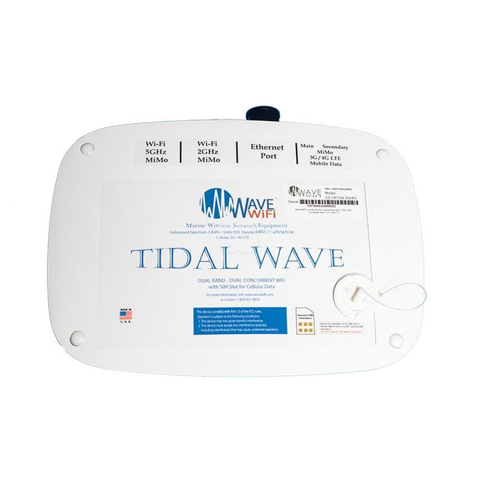 Wave WiFI Tidal Wave 2 25ft 400UF Low Loss Cable and 6 Antennas — 1