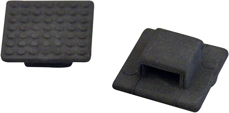 Weld Mount AT-3 Wire Tie Mount, Small Black 500 Pack AT-3-500B