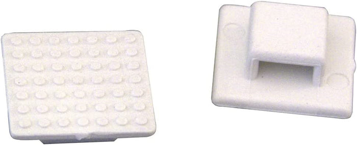Weld Mount AT-3 Wire Tie Mount, Small White 50 Pack AT-3-50