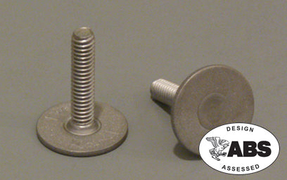 Weld Mount 1.00in Tall #8 x 32 PS62-832-16SS-10 SS Stud 0.62in Base 15 Pack