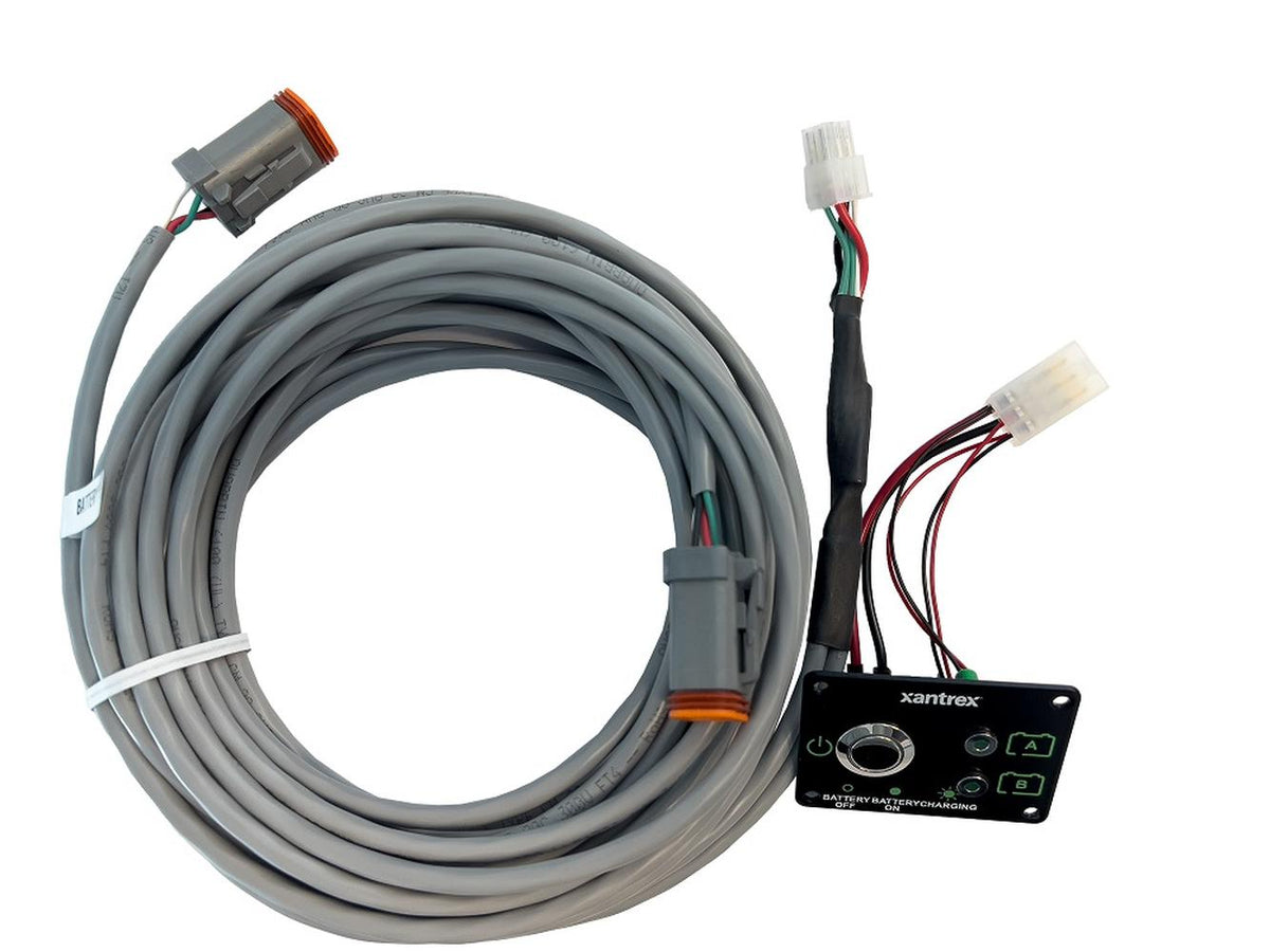 Xantrex Remote On/Off Switch with LEDfts for 4-Pin D Connector