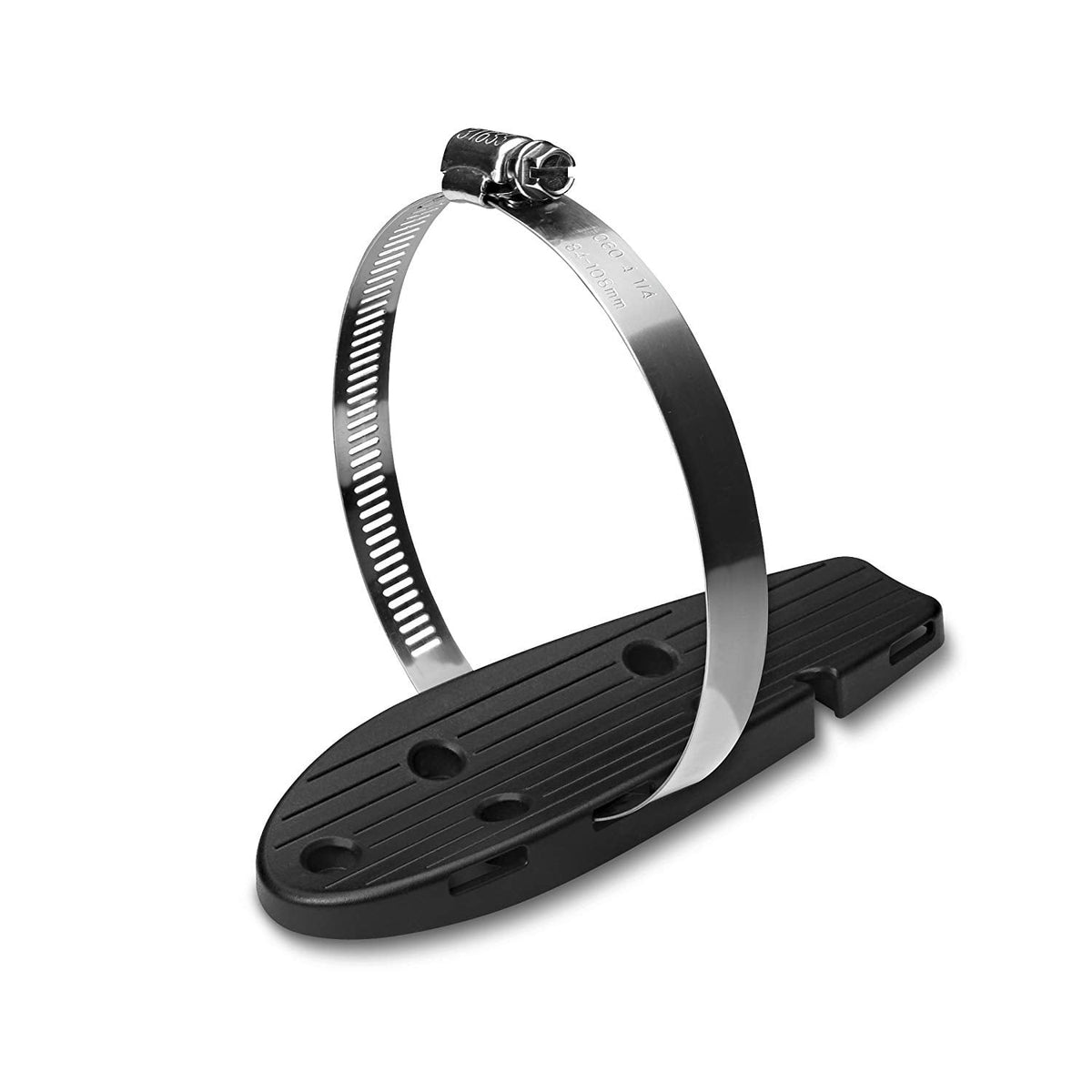 Garmin 010-12105-10 trolling motor transducer mounting bracket and stainless steel clamp