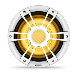 Fusion SG-SL103SPW 10" Speaker 600 Watt Sub-Woofer Sport Grille White