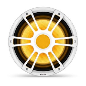 Fusion SG-SL123SPW 12" 600 Watt Sub-Woofer Sports Grill White