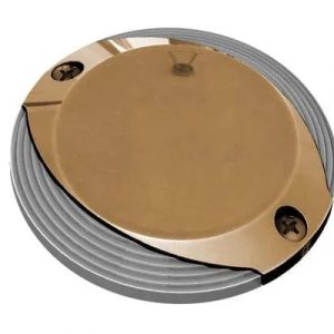 Lumitec Scallop Pathway Light Spectrum Warm White 10-30vDC Bronze Housing