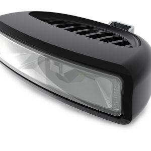 Lumitec Caprera3 Flood Light White/Red LED's Dimmable Bracket Mount Black 12/24v