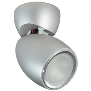 Lumitec GAI2 Positionable Warm White LED Light Brushed Housing 12/24vDC