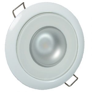 Lumitec Mirage Down Light Spectrum RGBW White Finish