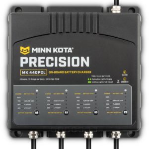 Minn Kota MK440PCL Precision Charger 4 Bank 10 Amps